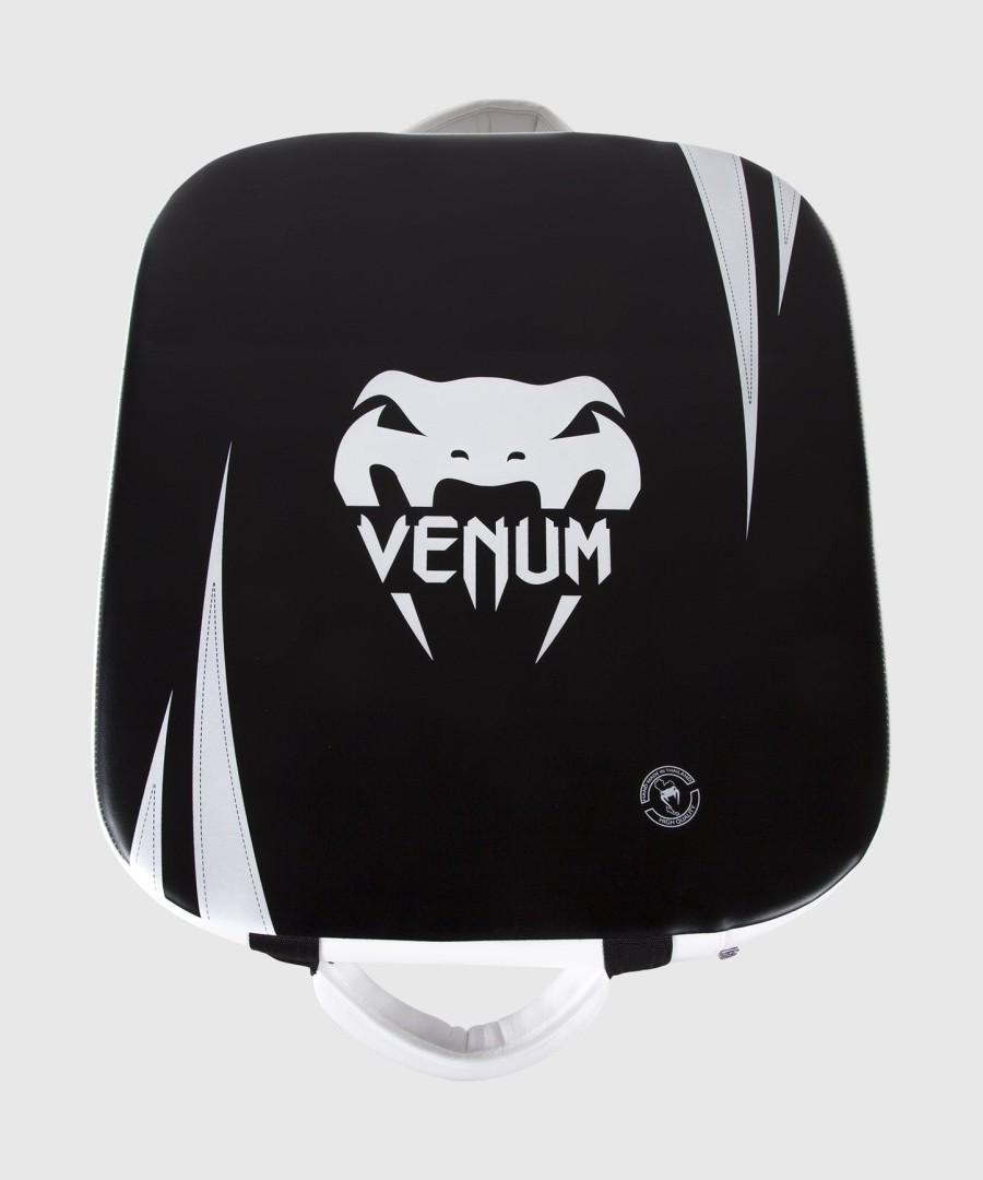 venum absolute スクエアキックシールド - スキンテックスレザー - ブラックアイス