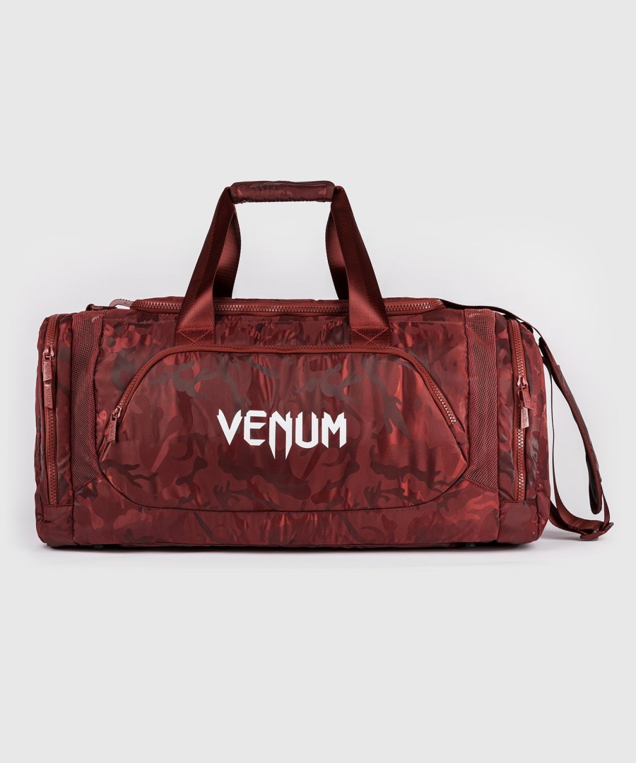 venum トレーナー ライト スポーツバッグ - カモバーガンディ