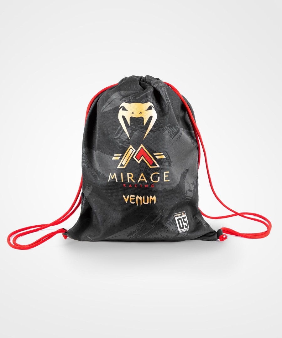 venum x mirage ドローストリングバッグ - ブラックゴールド