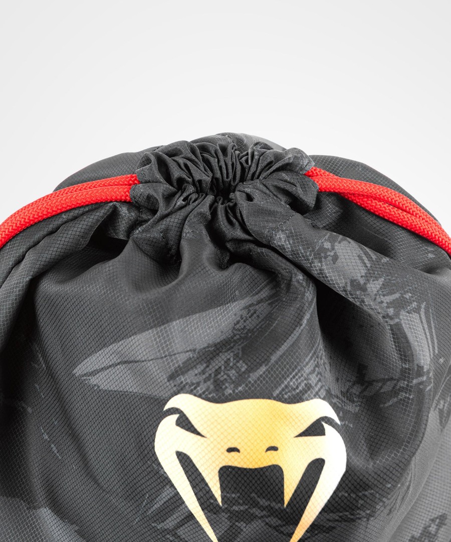 venum x mirage ドローストリングバッグ - ブラックゴールド