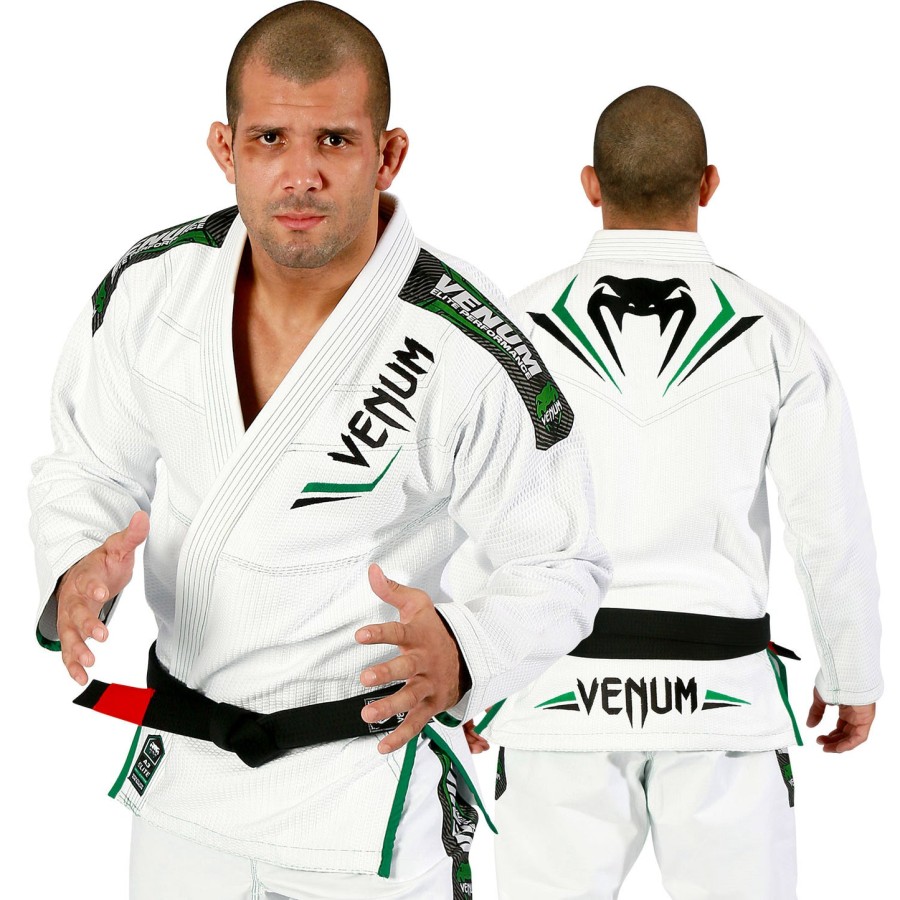 venum elite bjj gi - ホワイトグリーン