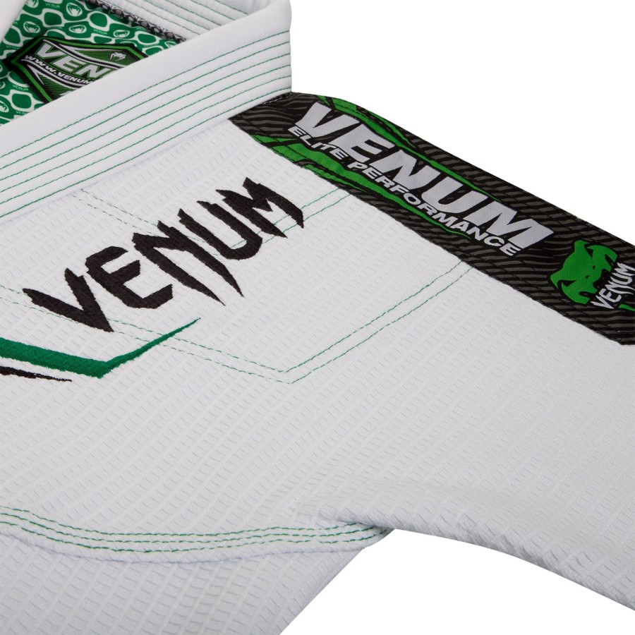 venum elite bjj gi - ホワイトグリーン