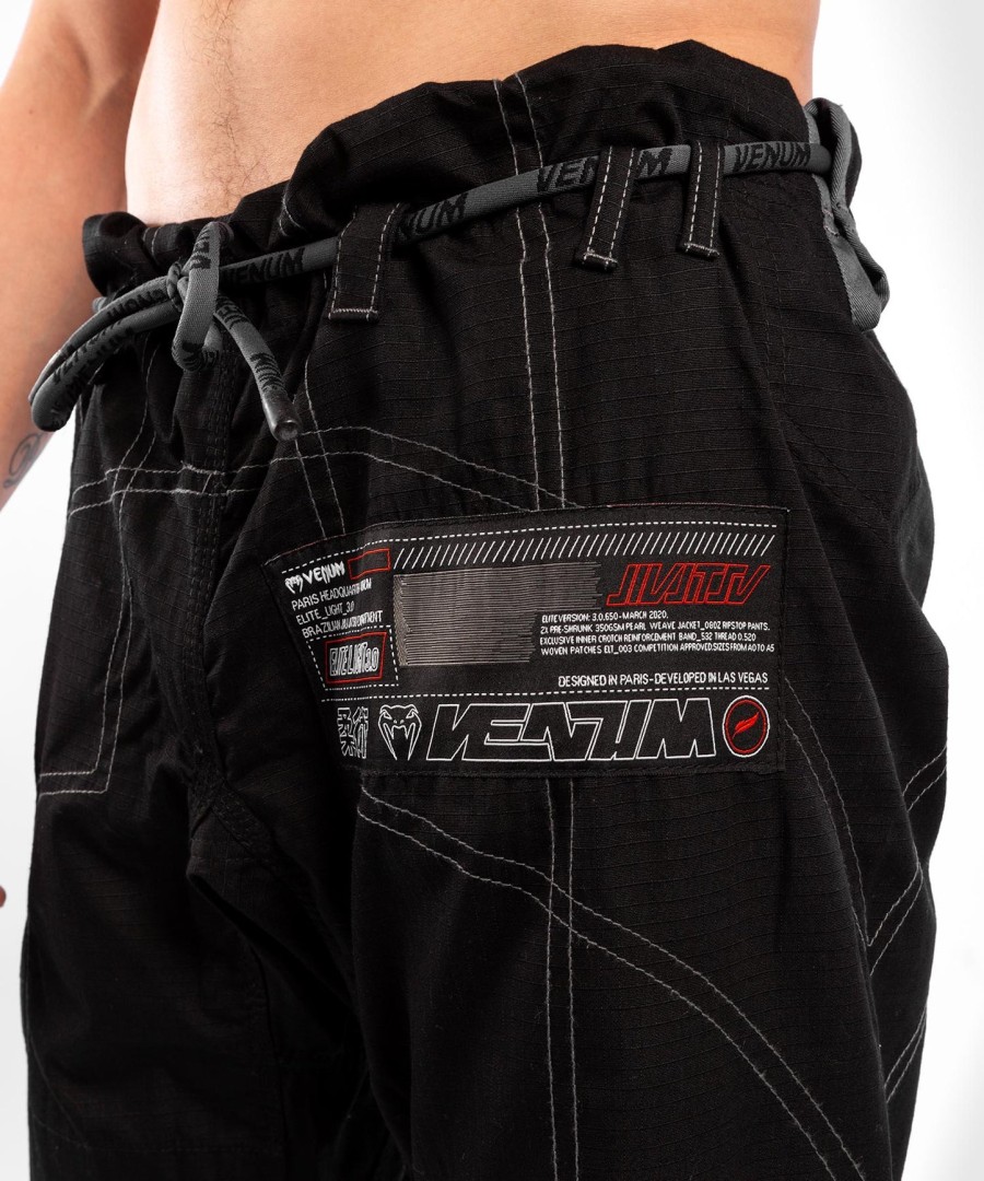 venum elite light 3.0 bjj gi - ブラック