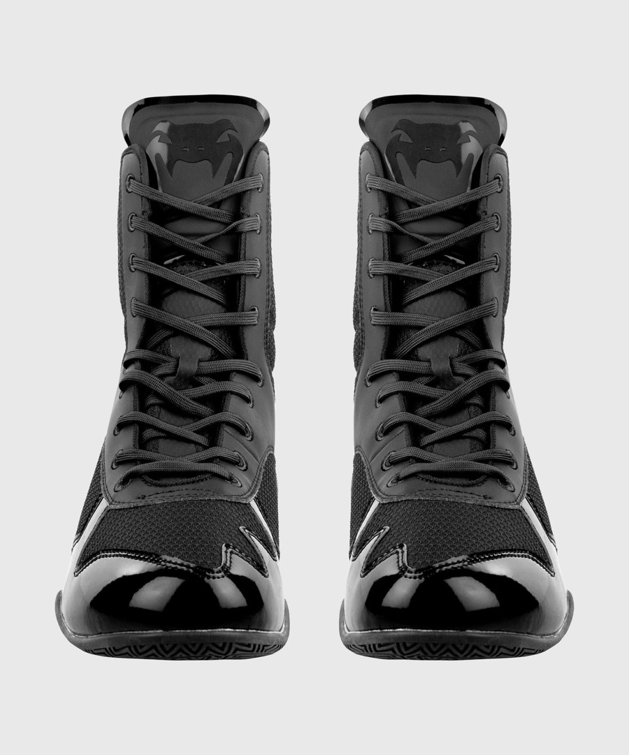 venum elite ボクシングシューズ - ブラックブラック