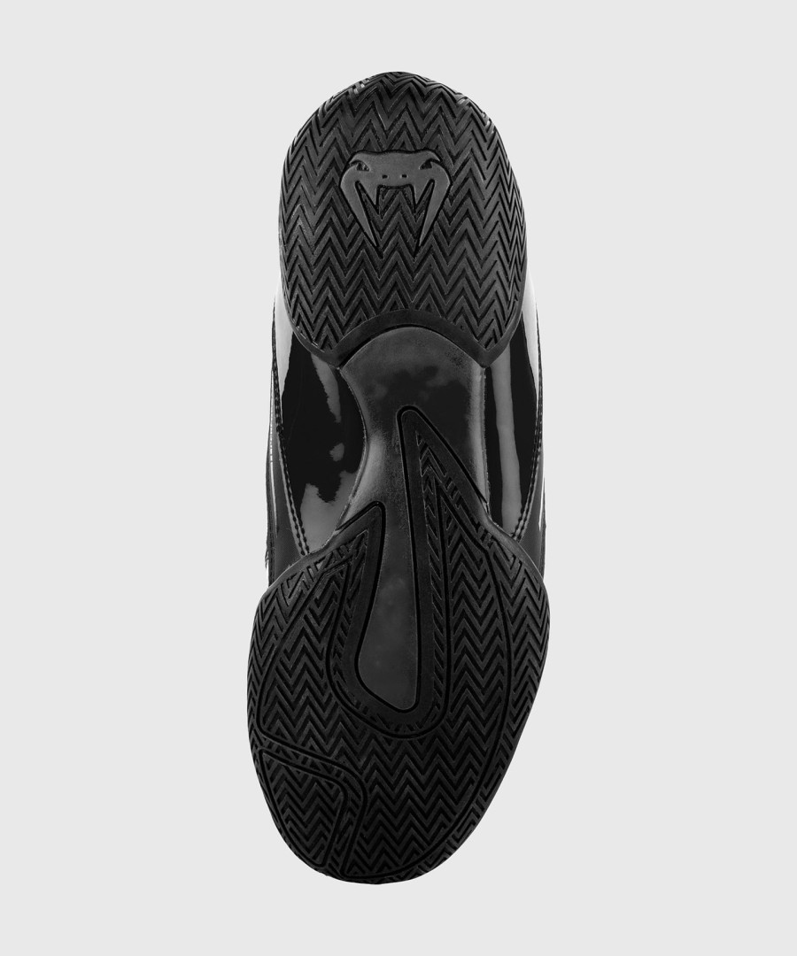 venum elite ボクシングシューズ - ブラックブラック