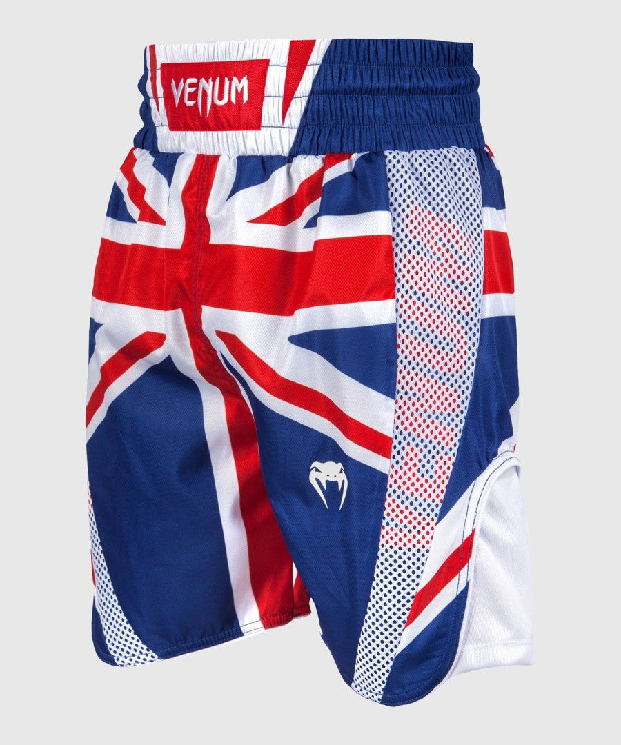 venum elite ボクシングショーツ - uk - ブルーレッド-ホワイト