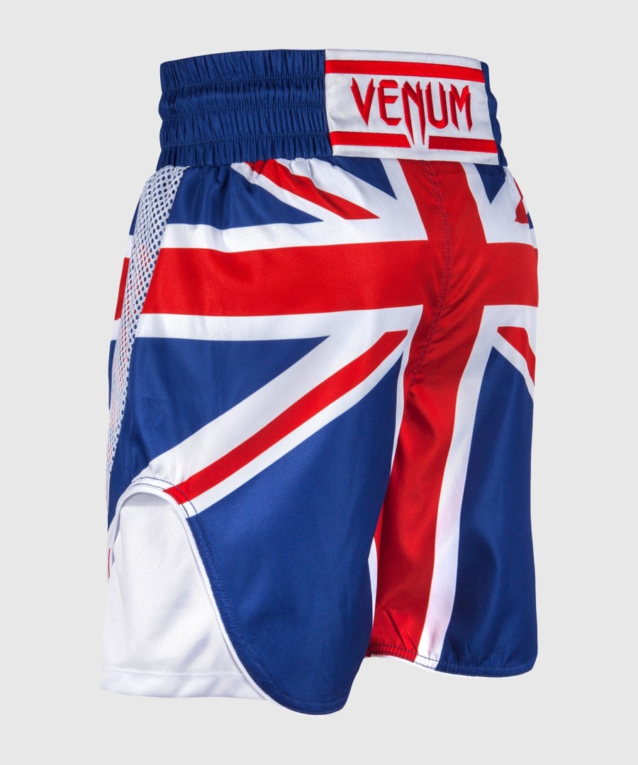 venum elite ボクシングショーツ - uk - ブルーレッド-ホワイト