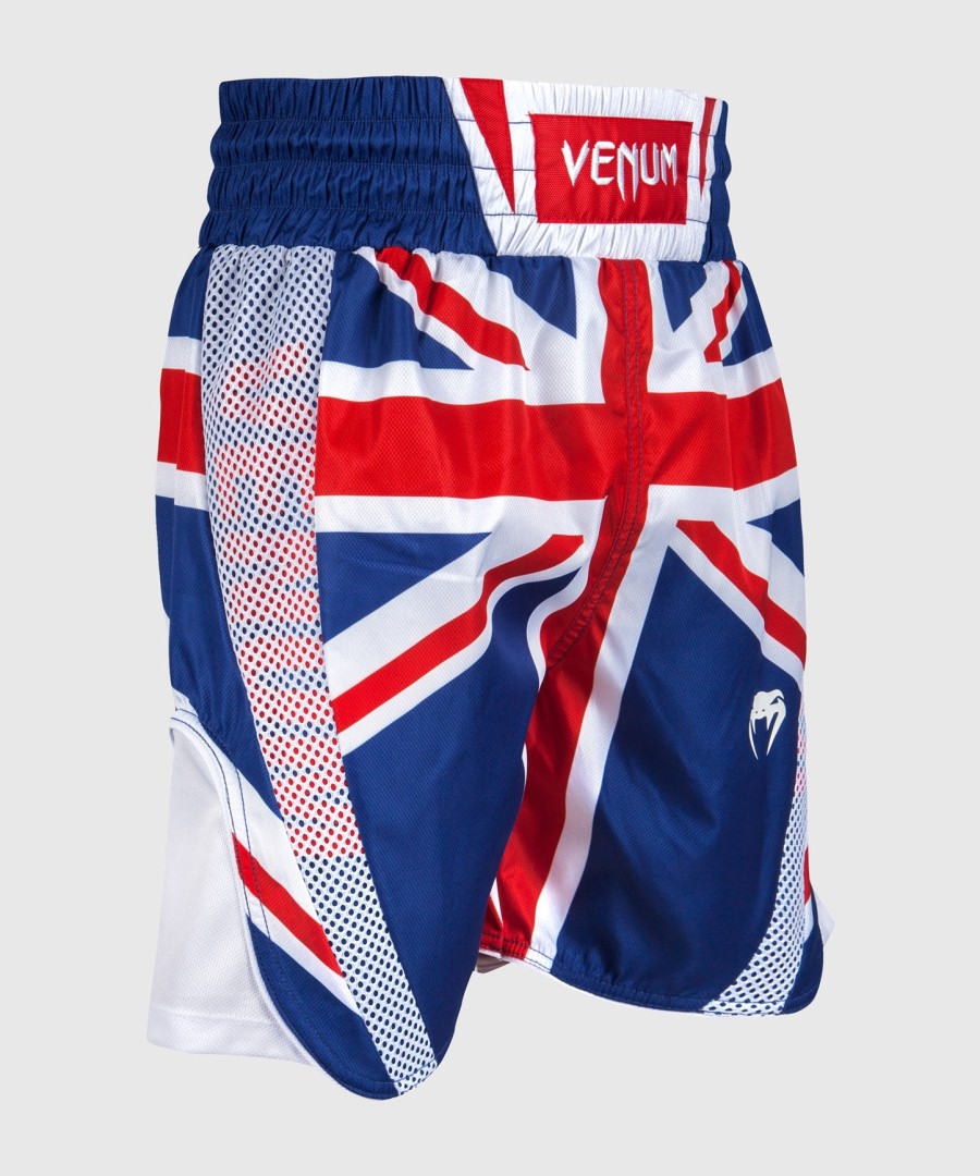 venum elite ボクシングショーツ - uk - ブルーレッド-ホワイト