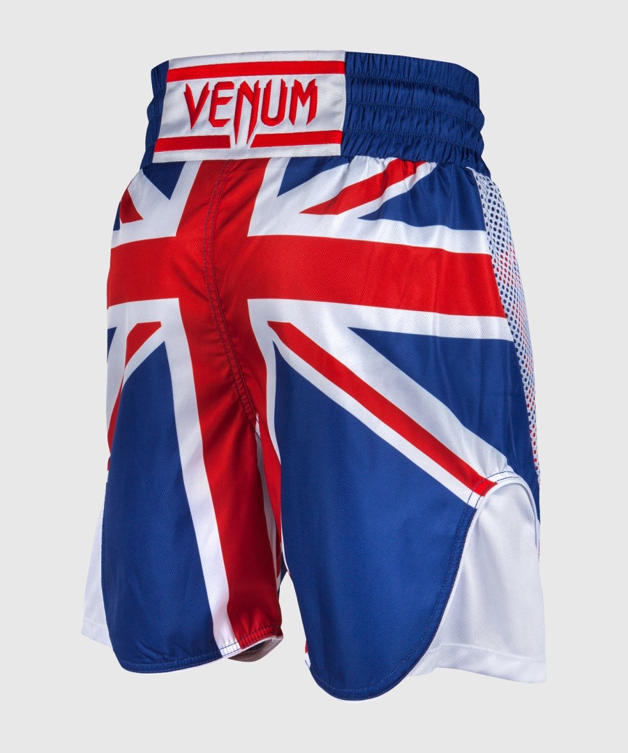 venum elite ボクシングショーツ - uk - ブルーレッド-ホワイト