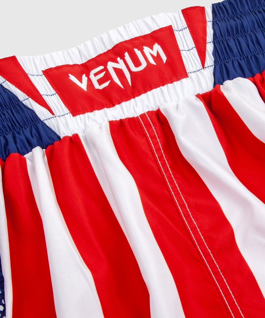 venum elite ボクシングショーツ - usa - レッドホワイト-ブルー - 限定品