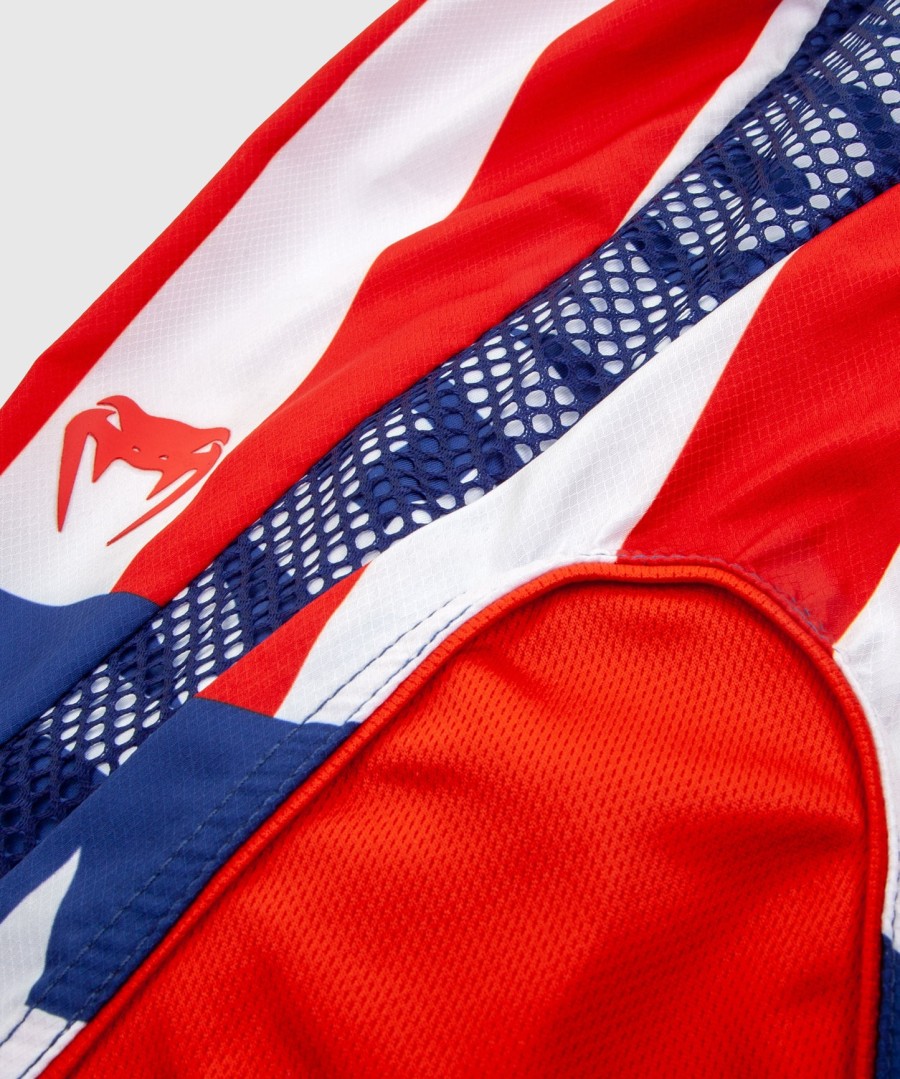 venum elite ボクシングショーツ - usa - レッドホワイト-ブルー - 限定品
