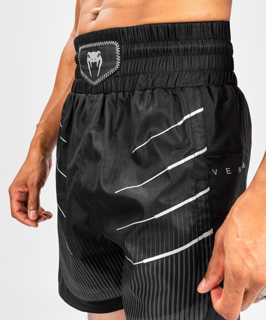 venum biomecha ボクシングショーツ - ブラックグレー
