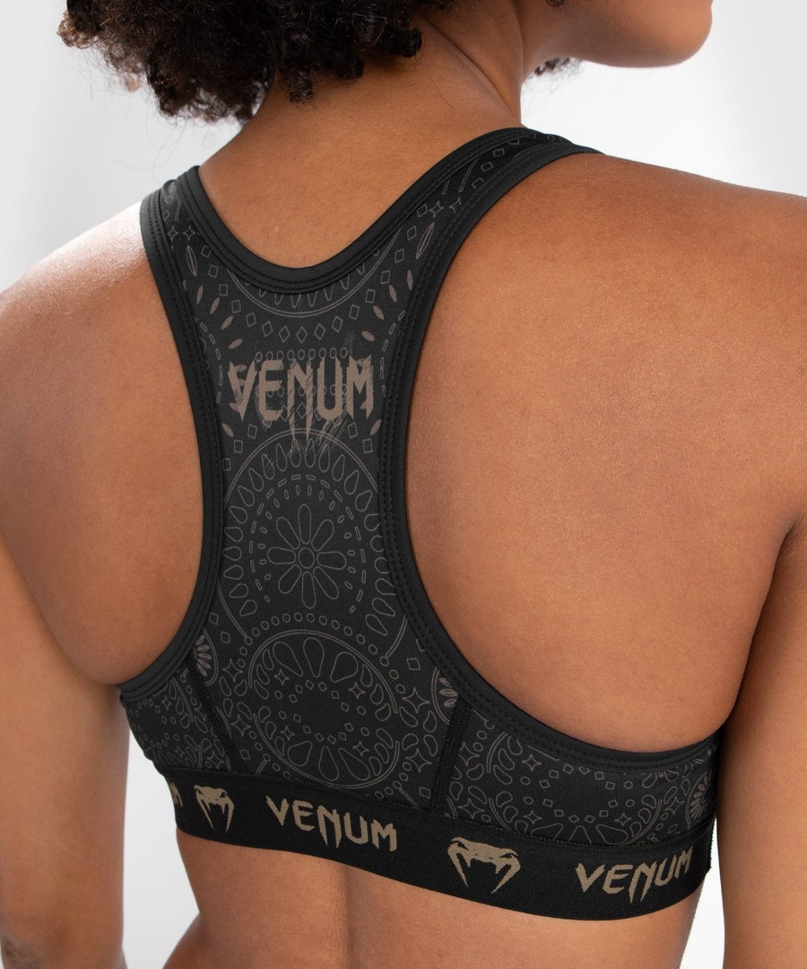 venum レディース サンタムエルテ ダークサイド - スポーツブラ - ブラックブラウン
