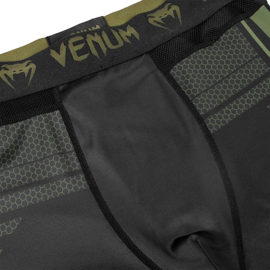 venum technical 2.0 コンプレッションタイツ - ブラックカーキ - 限定品