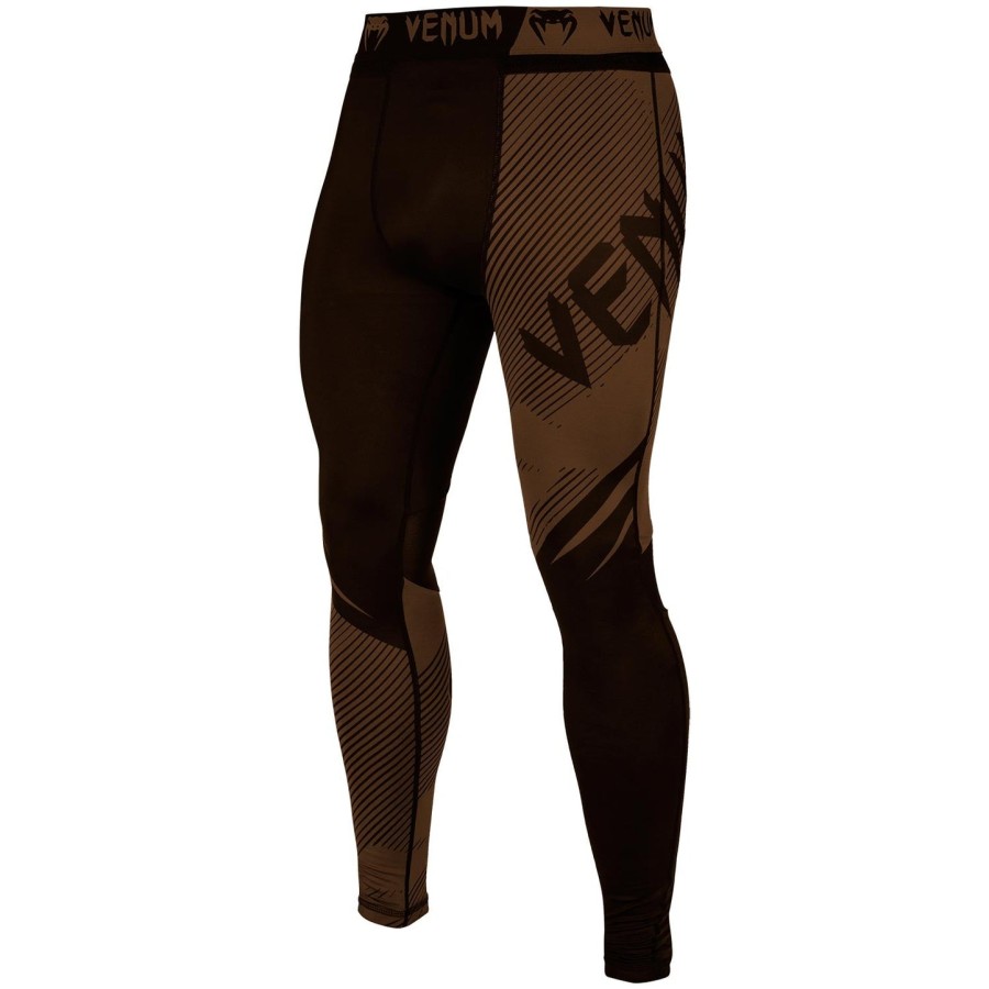 venum nogi 2.0 コンプレッションタイツ - ブラックブラウン