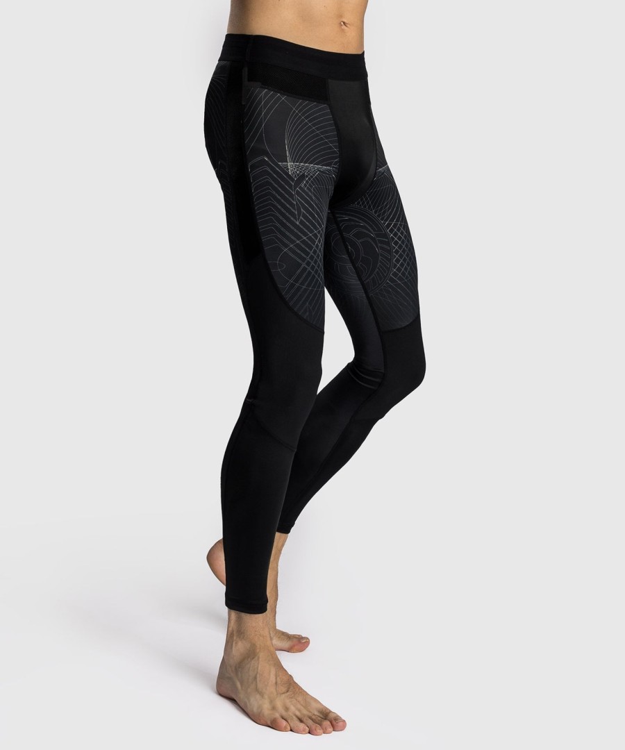 venum g-fit air メンズ スパッツ - ディープブラックデザートサンド