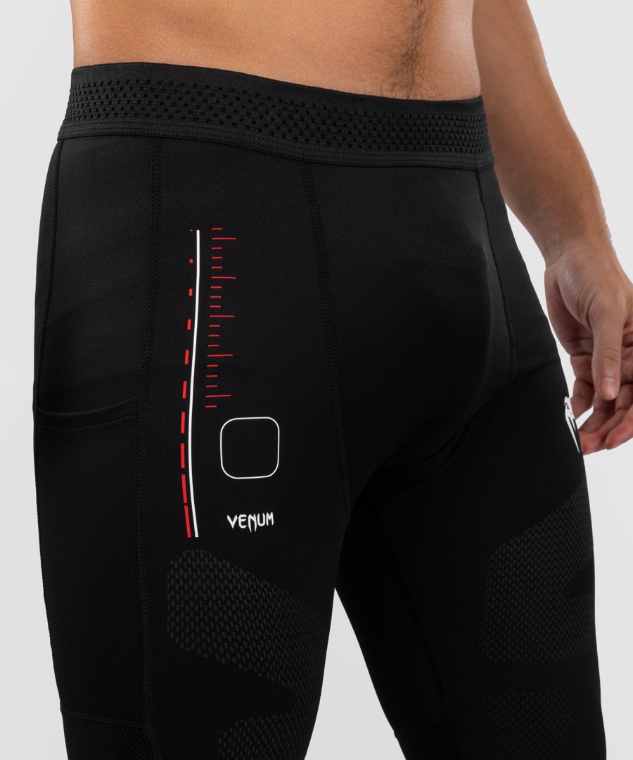 venum tactical xt スパッツ - ブラックファイアレッド