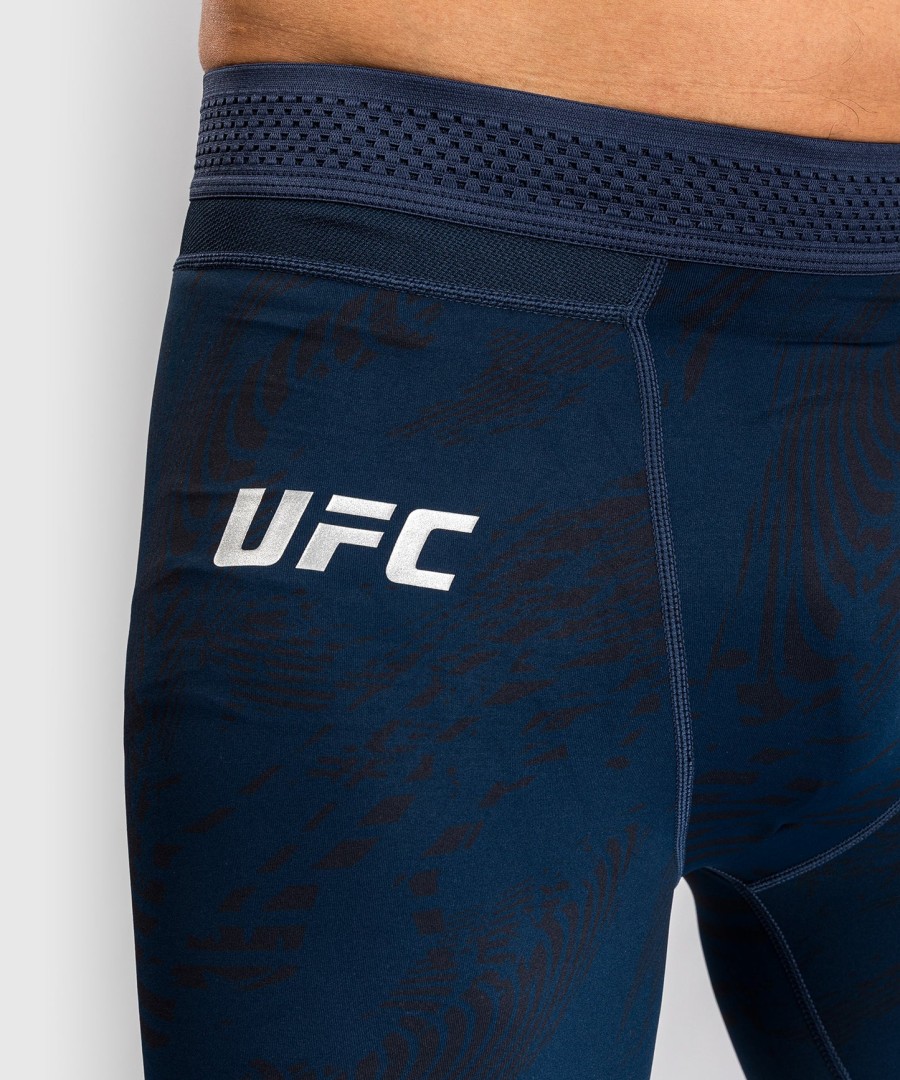 ufc fusion by venum fight week メンズ パフォーマンスタイツ - オーシャンブルー