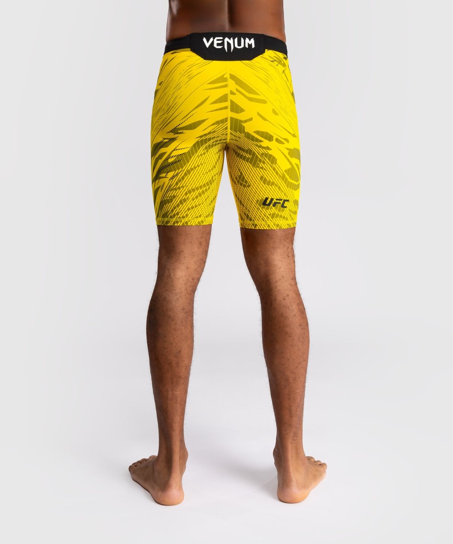 ufc fusion by venum authentic fight night メンズ vale tudo ショーツ - イエロー