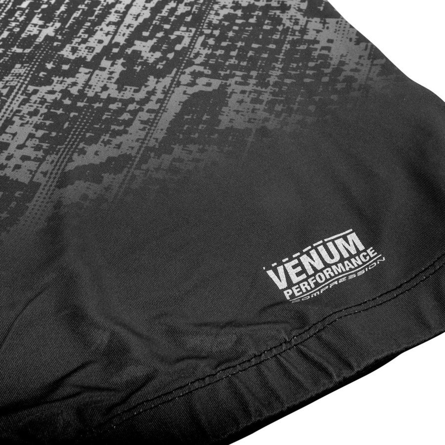 venum トロピカルコンプレッションtシャツ - ブラックグレー