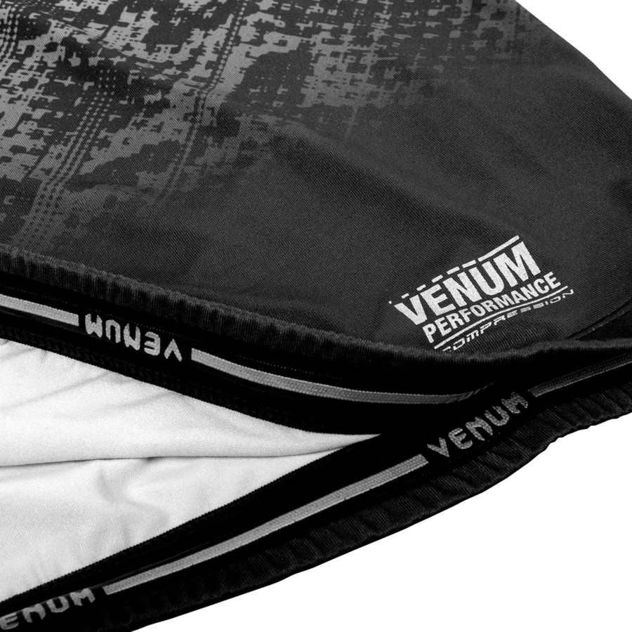 venum トロピカルコンプレッションtシャツ - ブラックグレー