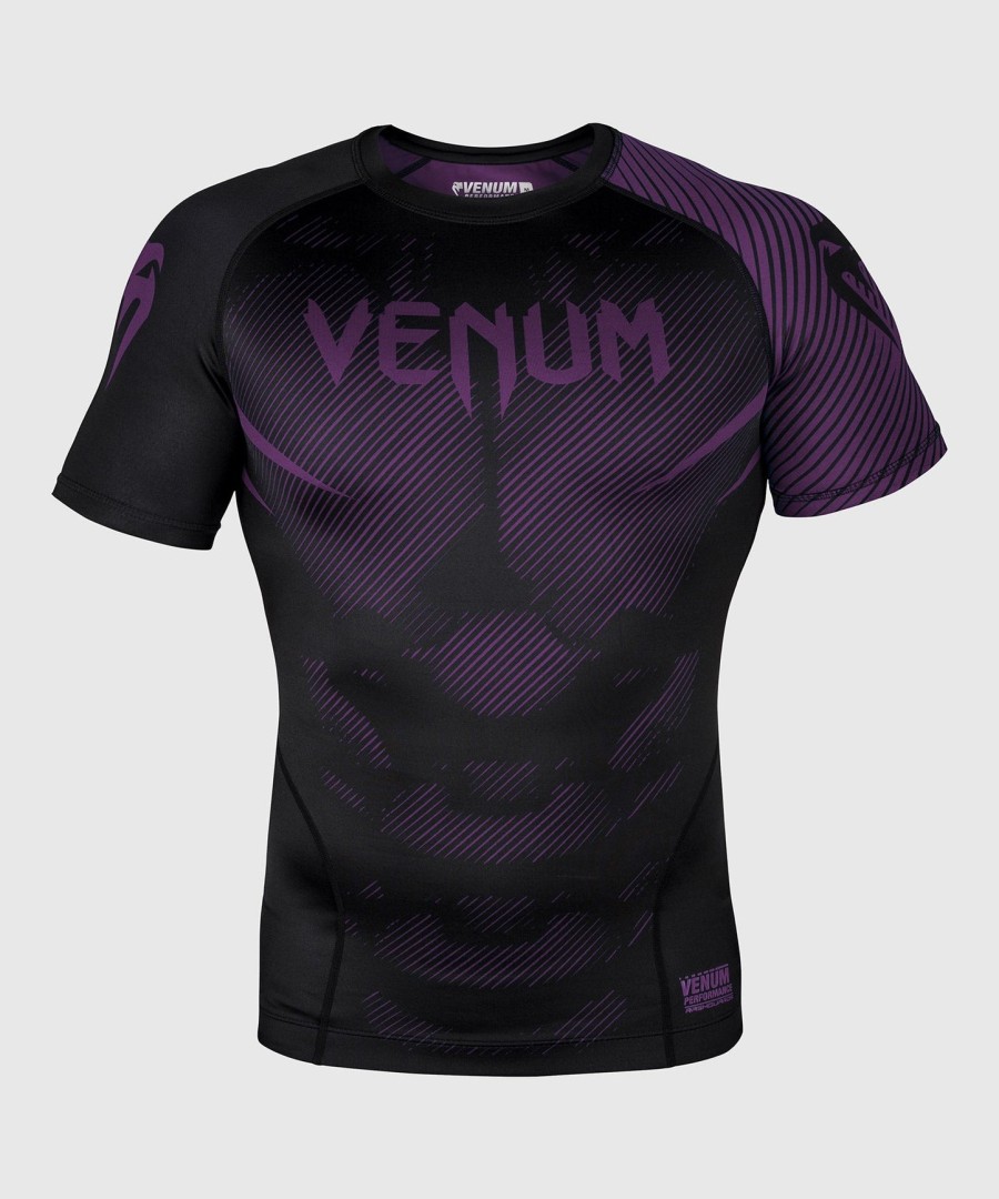 venum nogi 2.0 ラッシュガード - 半袖 - ブラックパープル