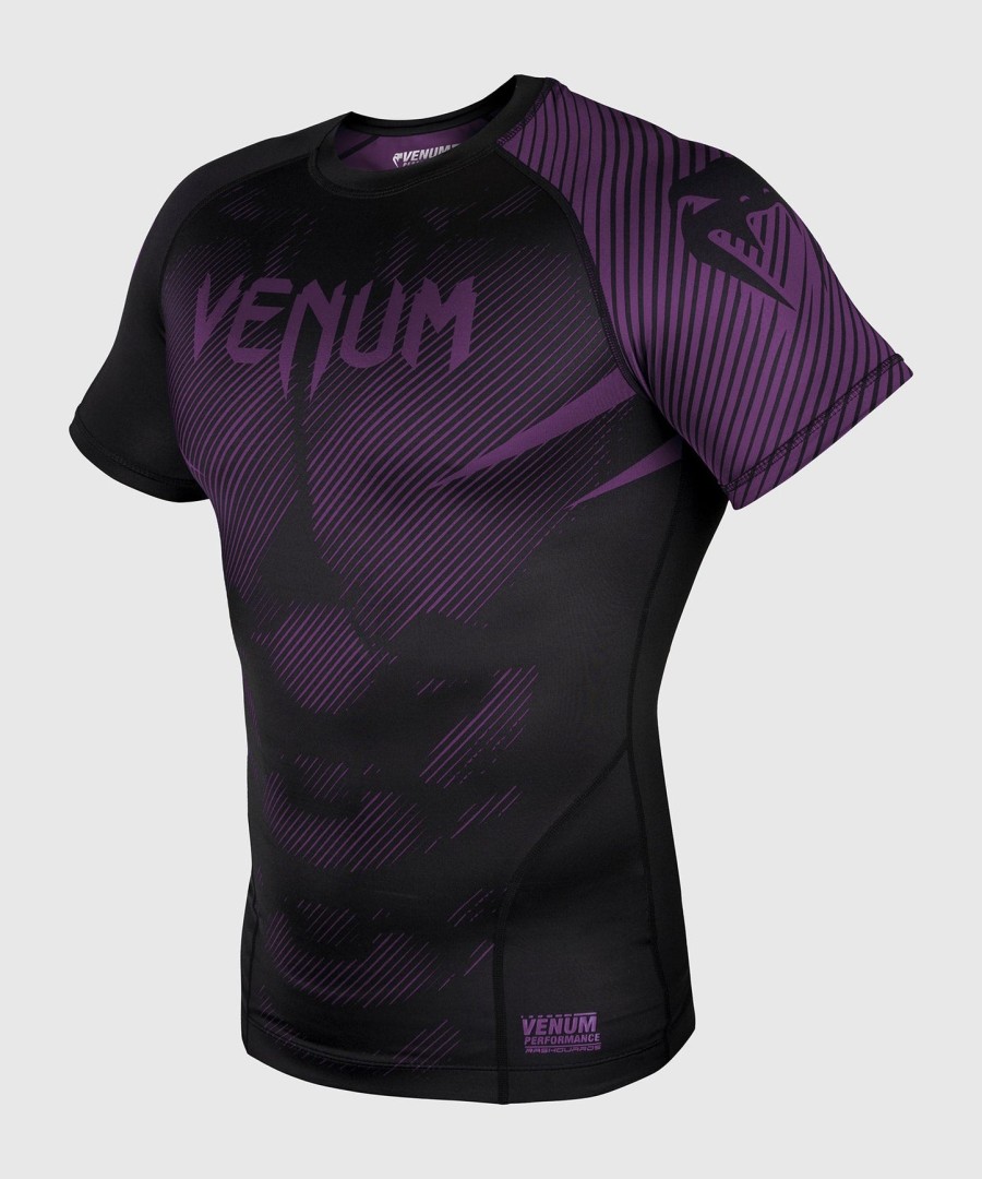 venum nogi 2.0 ラッシュガード - 半袖 - ブラックパープル