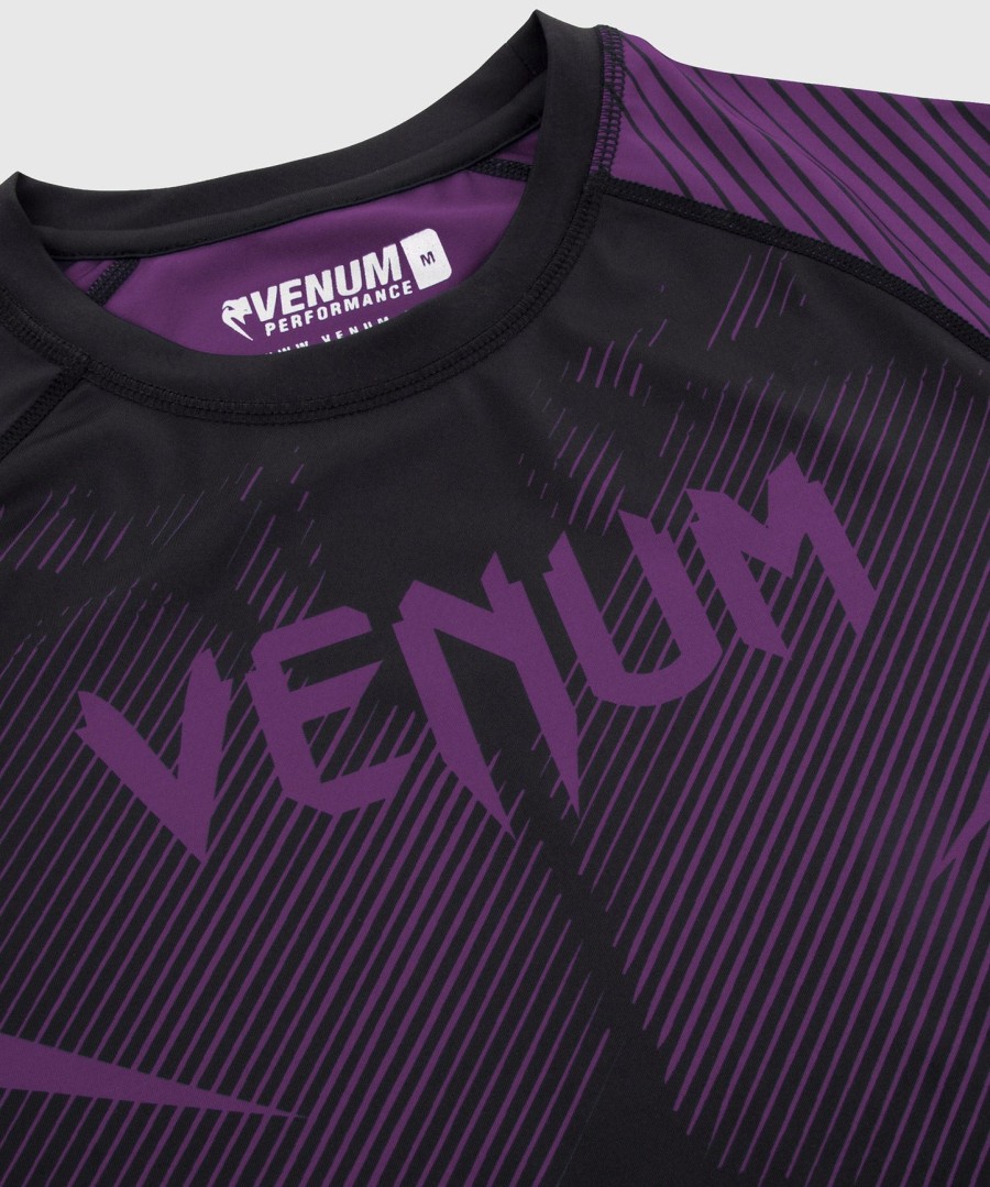 venum nogi 2.0 ラッシュガード - 半袖 - ブラックパープル