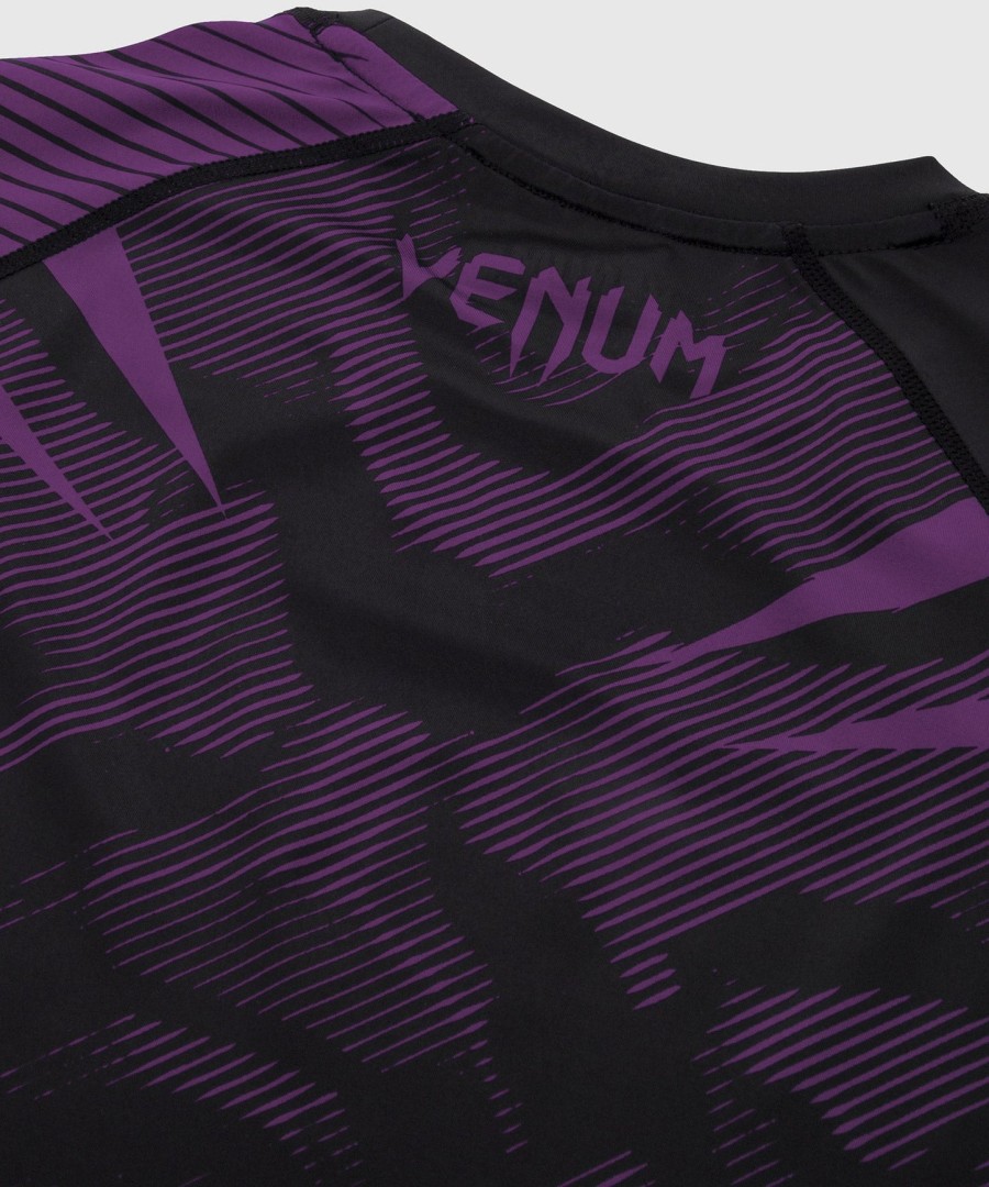venum nogi 2.0 ラッシュガード - 半袖 - ブラックパープル