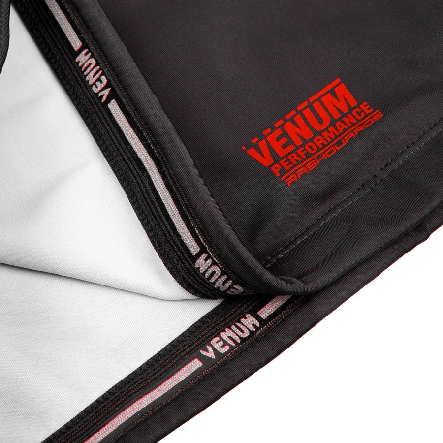 venum signature ラッシュガード - 長袖 - ブラックレッド
