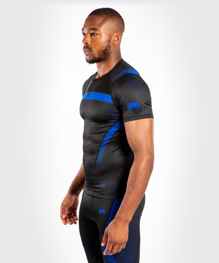 venum nogi 3.0 ラッシュガード - 半袖 - ブラックブルー