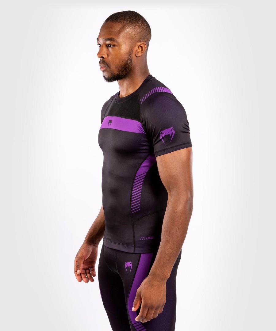 venum nogi 3.0 ラッシュガード - 半袖 - ブラックパープル