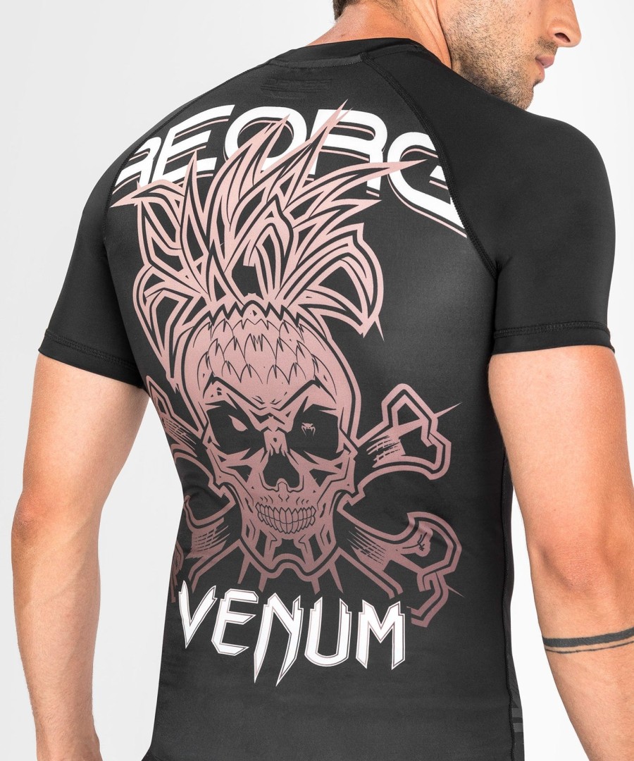 venum reorg ラッシュガード - 半袖 - ブラック