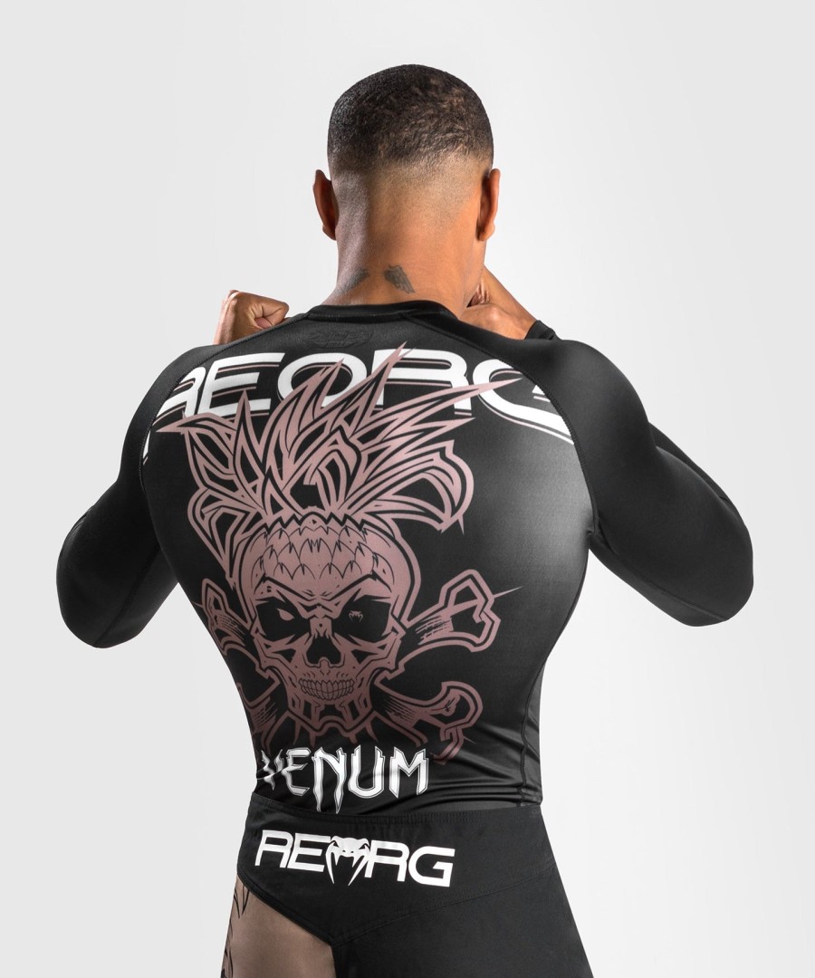 venum reorg ラッシュガード ロングスリーブ - ブラック