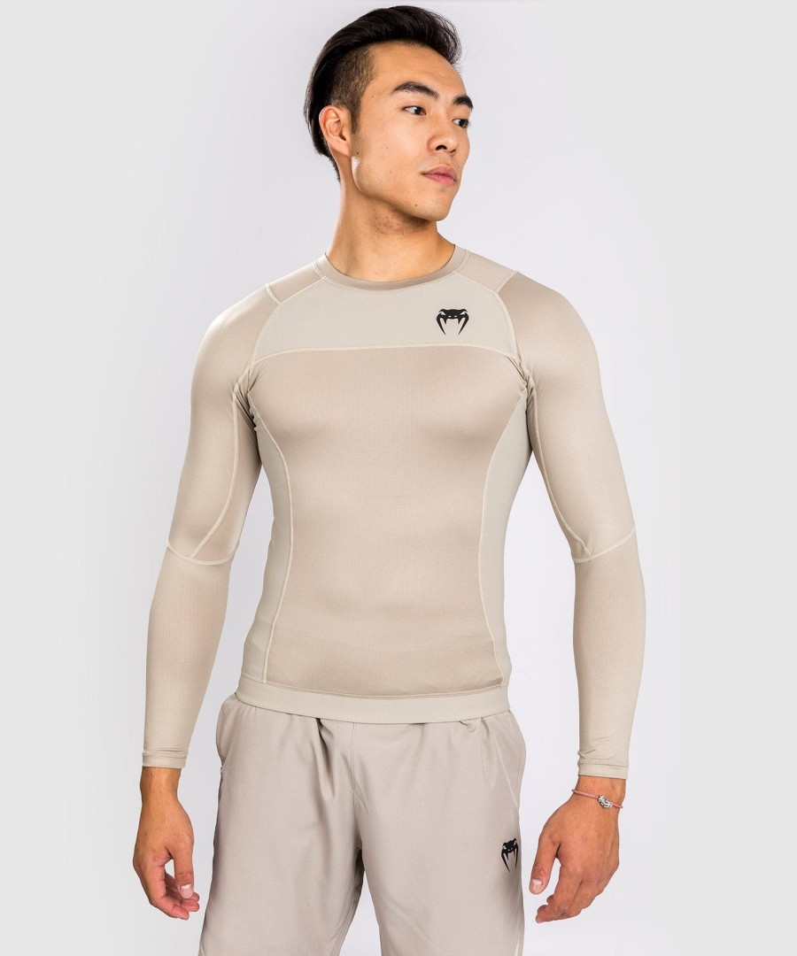 ヴェナム g-fit エア ラッシュガード ロングスリーブ - サンド