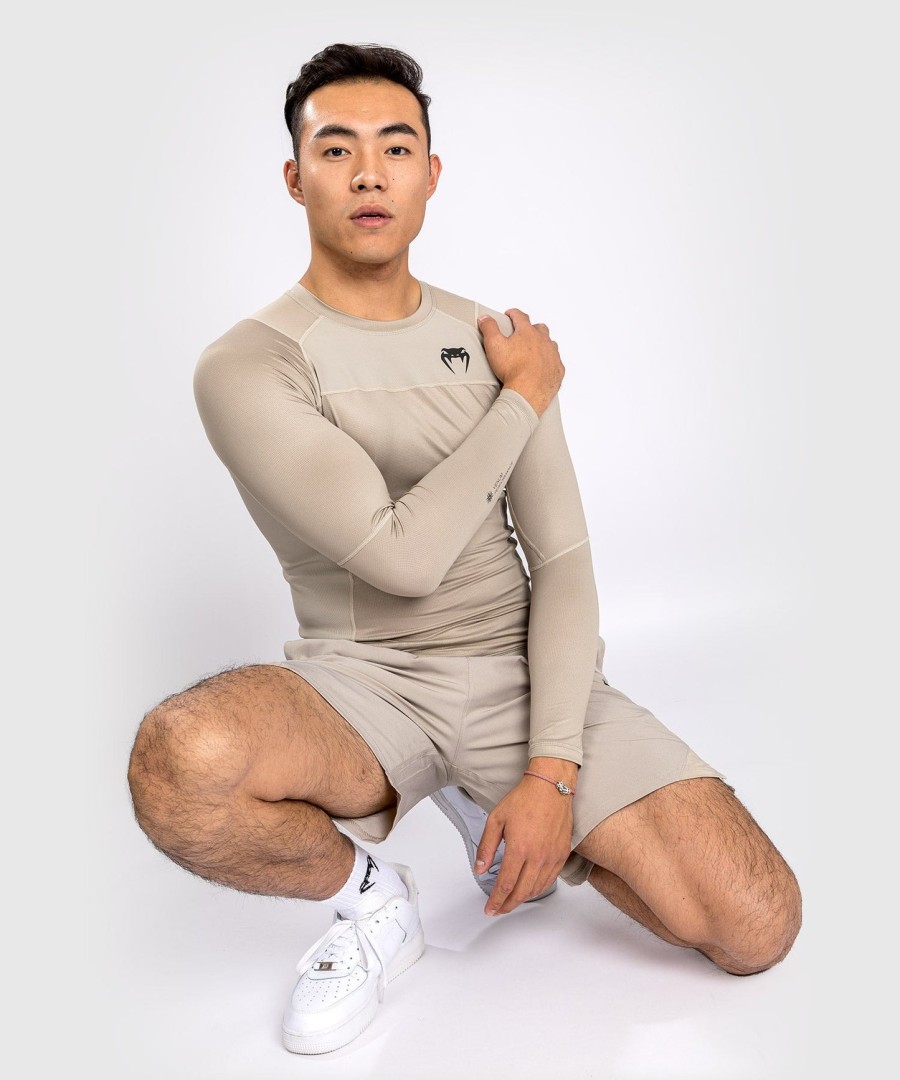 ヴェナム g-fit エア ラッシュガード ロングスリーブ - サンド