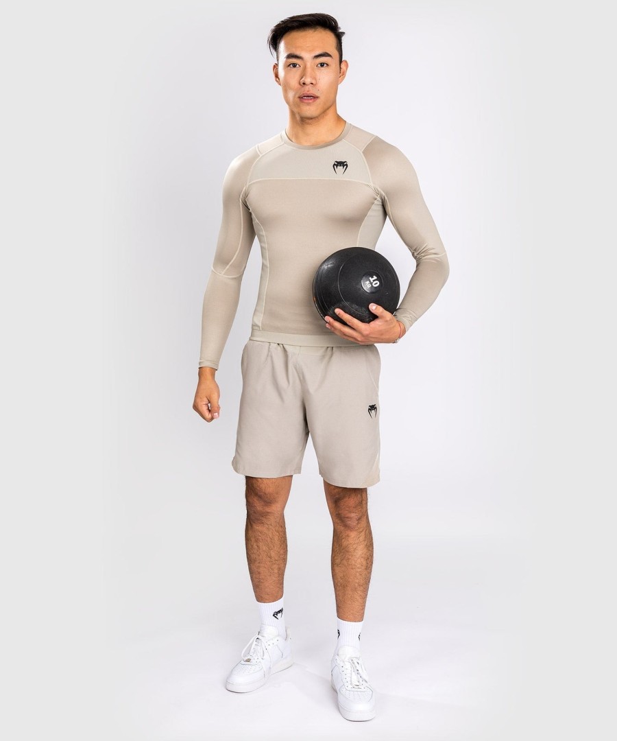 ヴェナム g-fit エア ラッシュガード ロングスリーブ - サンド