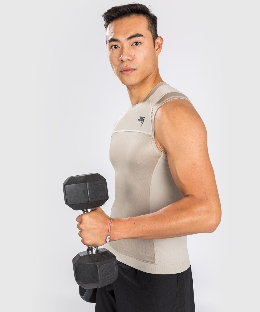 ヴェナム g-fit エア ラッシュガード ノースリーブ - サンド