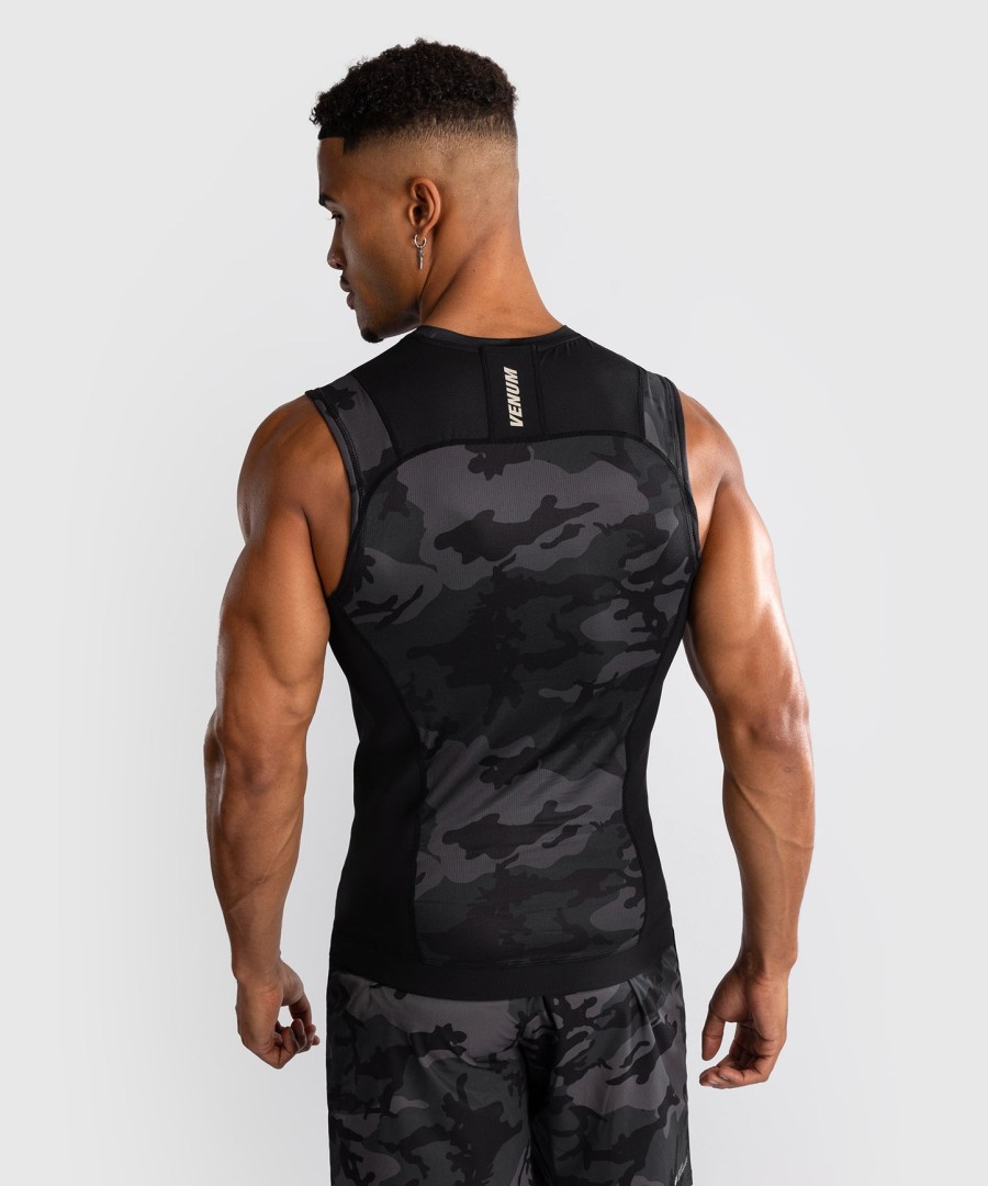 venum g-fit air メンズ ノースリーブ ラッシュガード - デジタル アーバン カモ