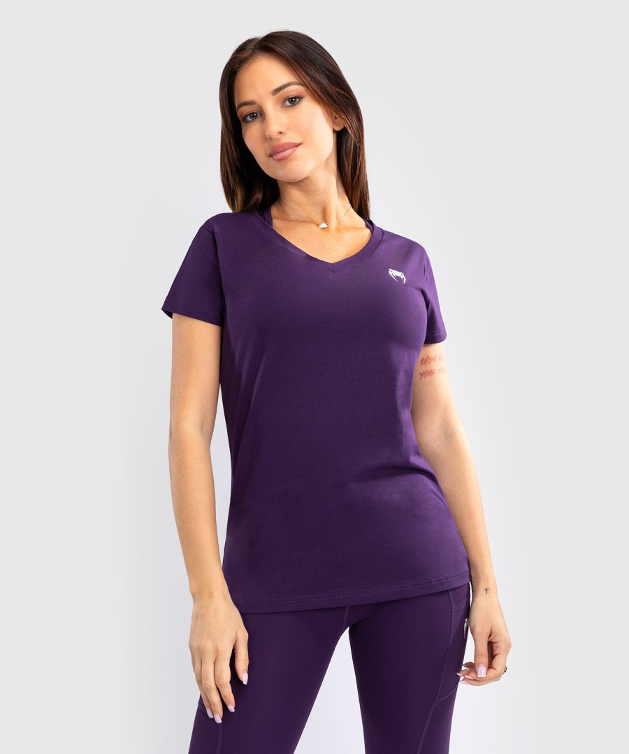 venum essential レディース tシャツ - ディープパープル