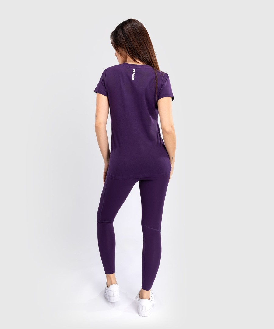 venum essential レディース tシャツ - ディープパープル