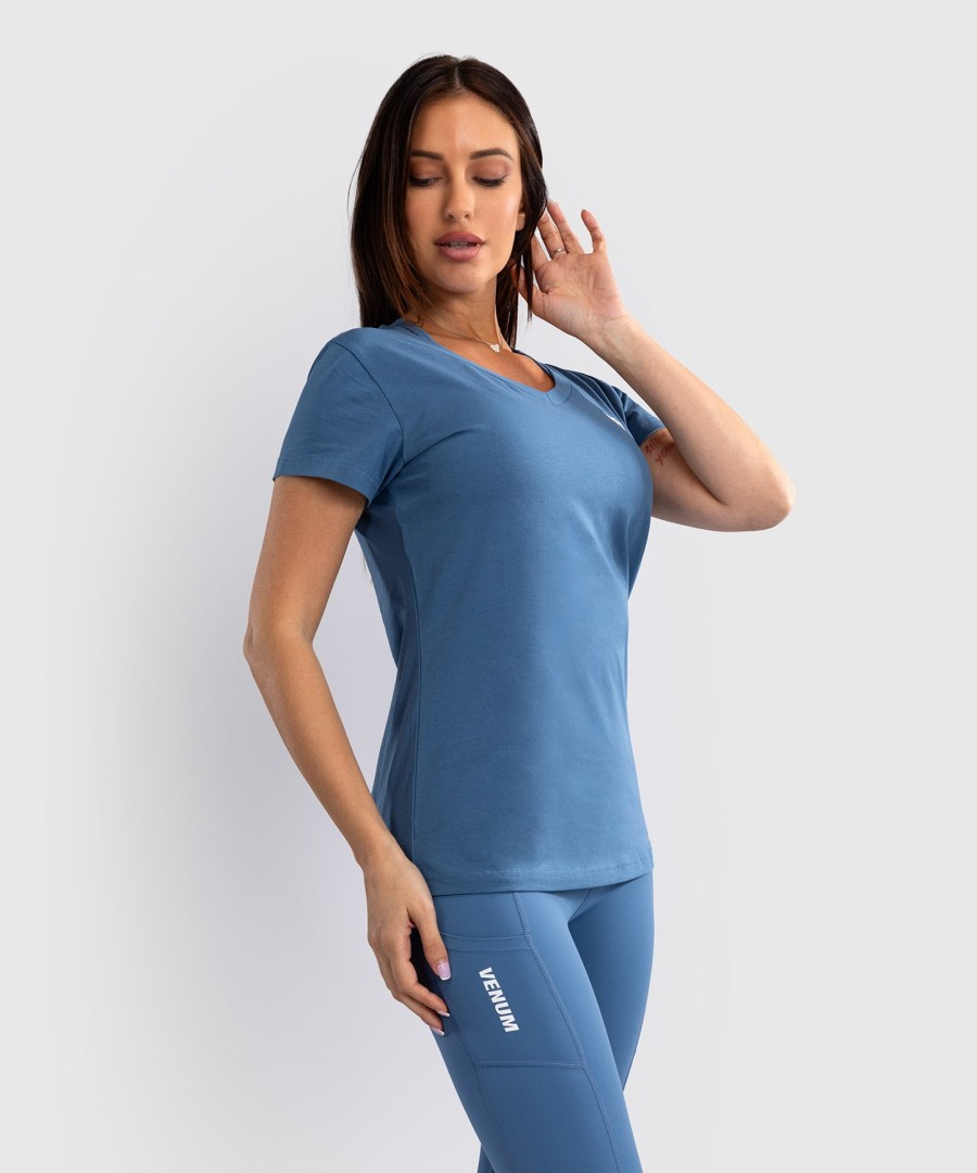 venum essential レディース tシャツ - ストームブルー