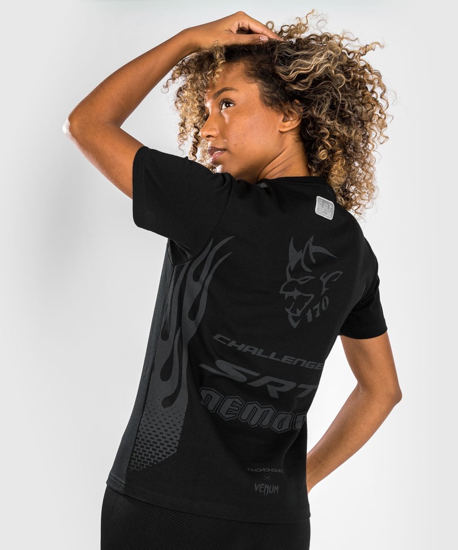 venum x dodge demon 170 レディース tシャツ - ブラック