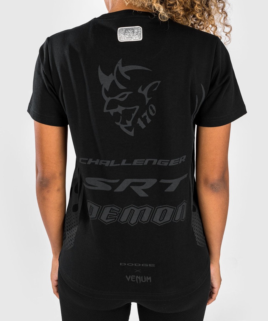 venum x dodge demon 170 レディース tシャツ - ブラック