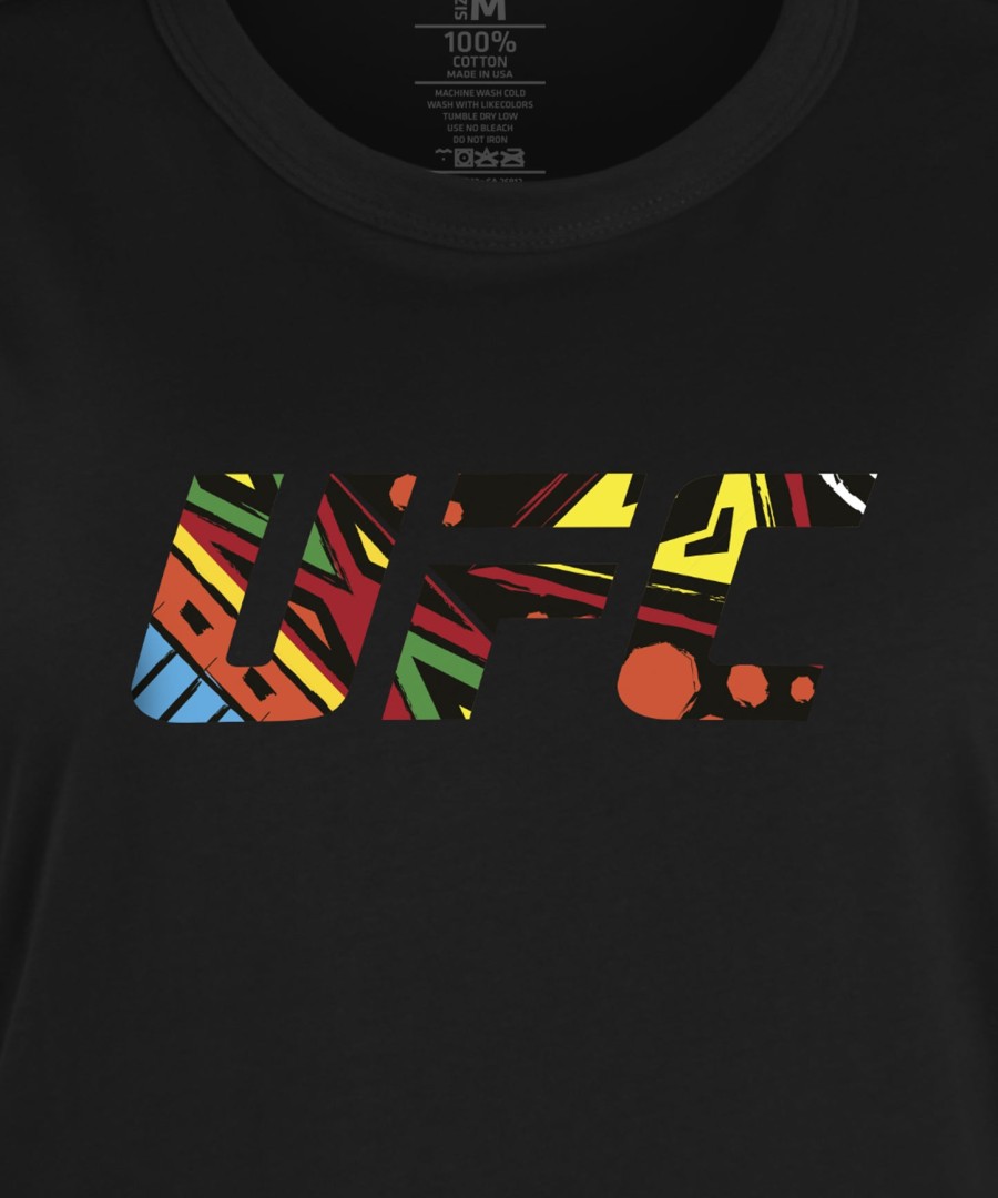 ufc unrivaled by venum ブラック アレックスペレイラ レディース tシャツ