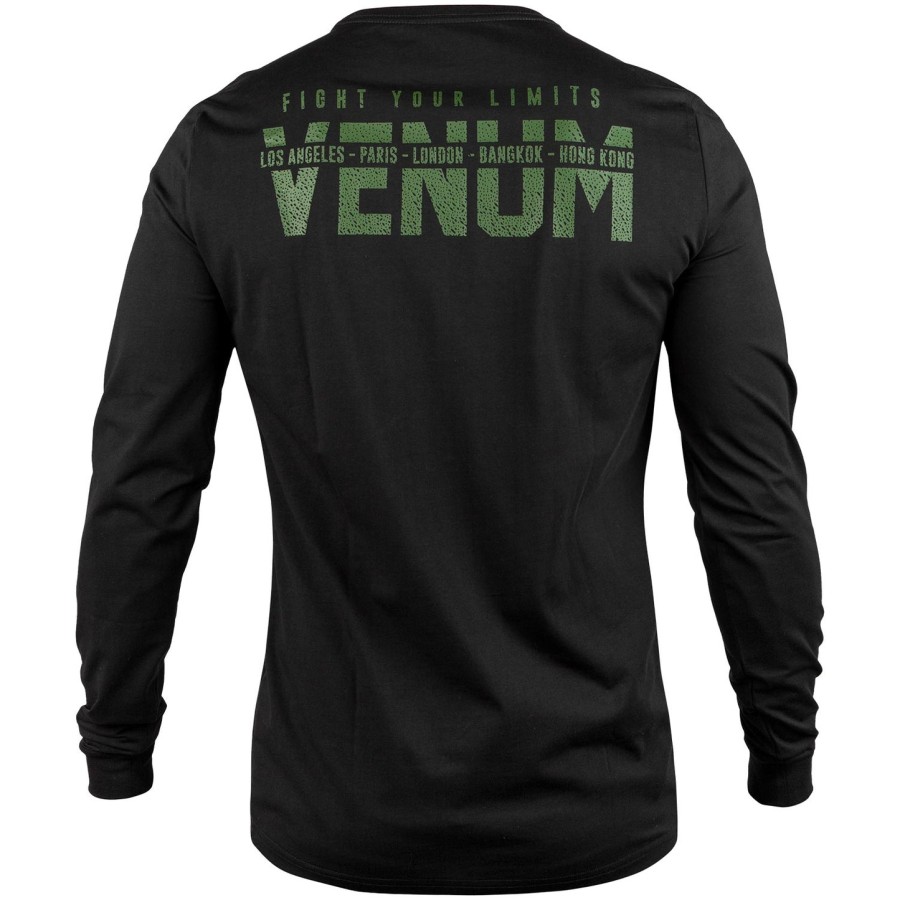 venum シグネチャー tシャツ - 長袖 - ブラックカーキ - 限定