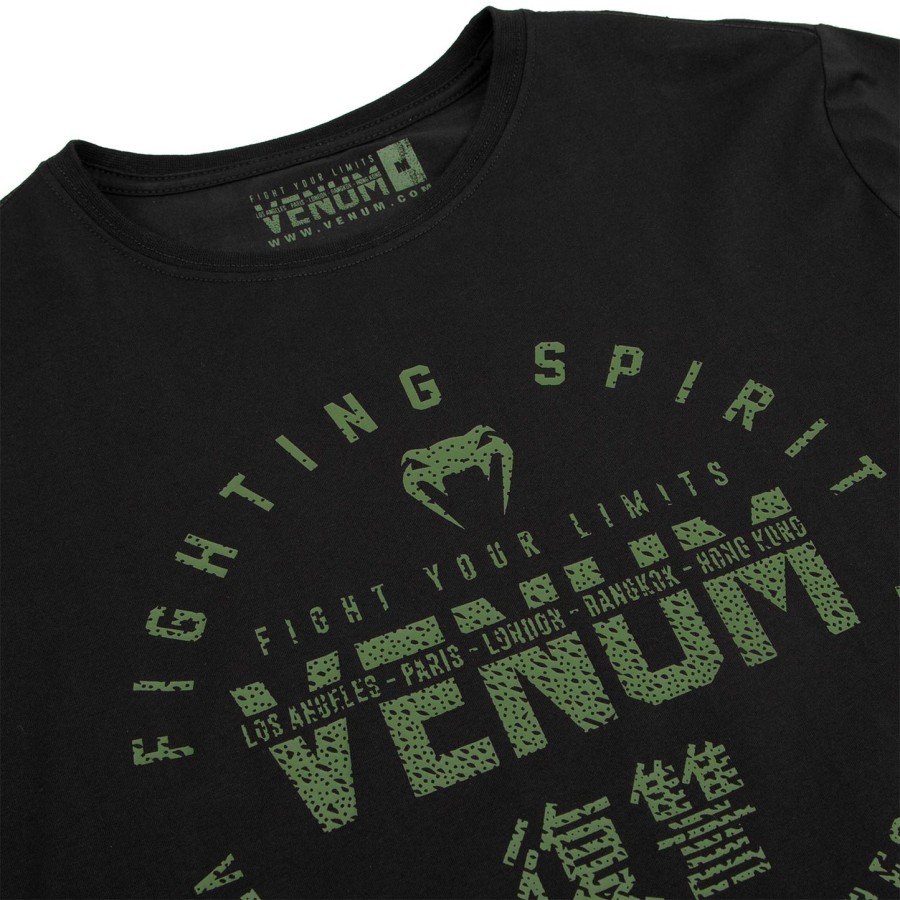 venum シグネチャー tシャツ - 長袖 - ブラックカーキ - 限定