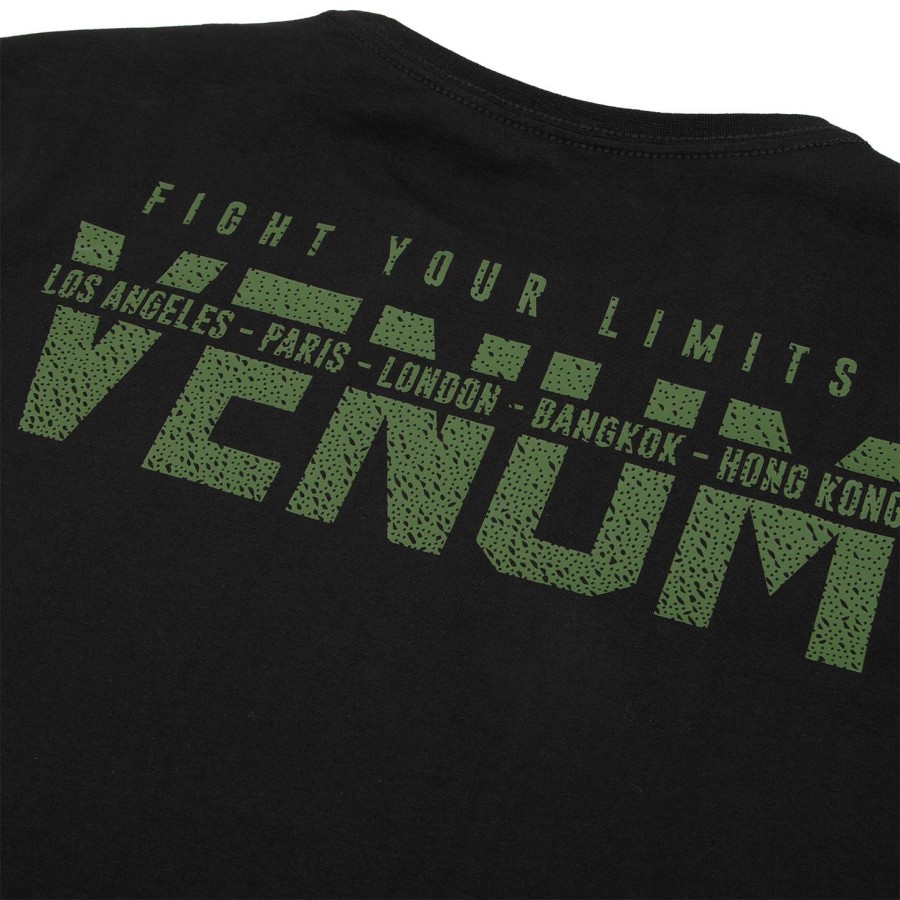 venum シグネチャー tシャツ - 長袖 - ブラックカーキ - 限定