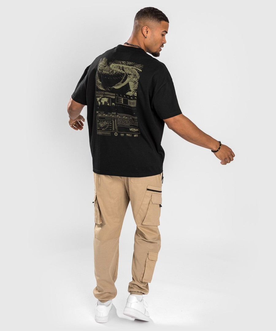 venum fangs tシャツ - オーバーサイズフィット - ブラック