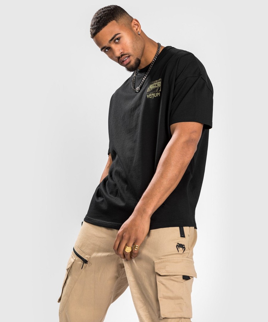 venum fangs tシャツ - オーバーサイズフィット - ブラック